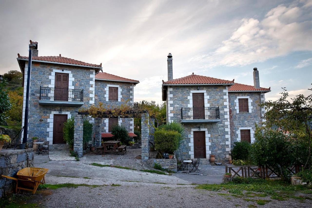 Malevos Traditional Houses Agios Petros  Bagian luar foto