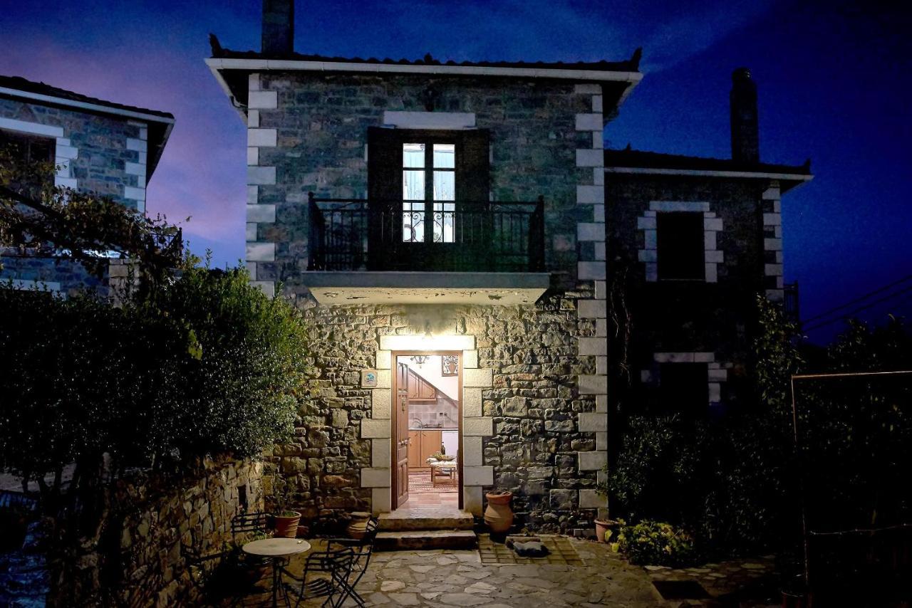 Malevos Traditional Houses Agios Petros  Bagian luar foto