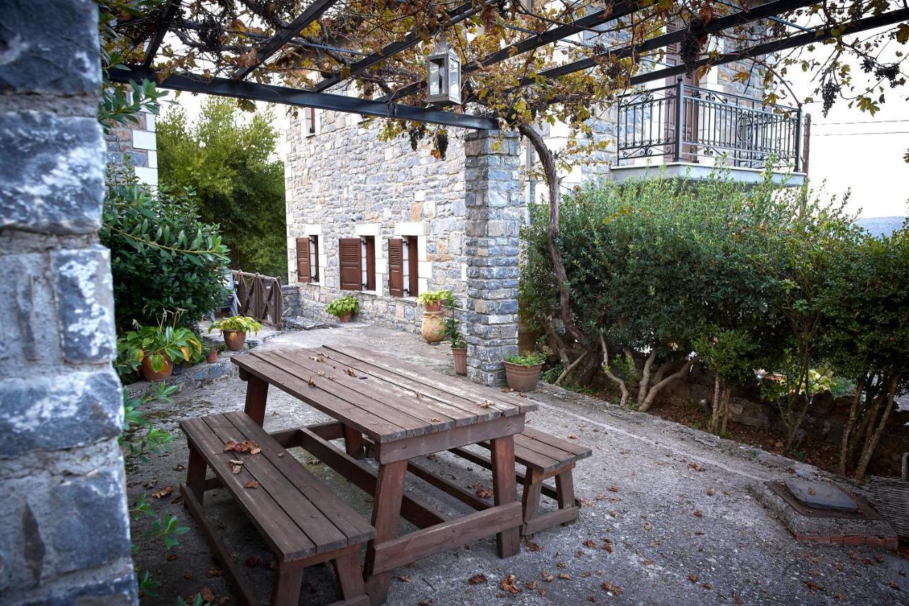 Malevos Traditional Houses Agios Petros  Bagian luar foto