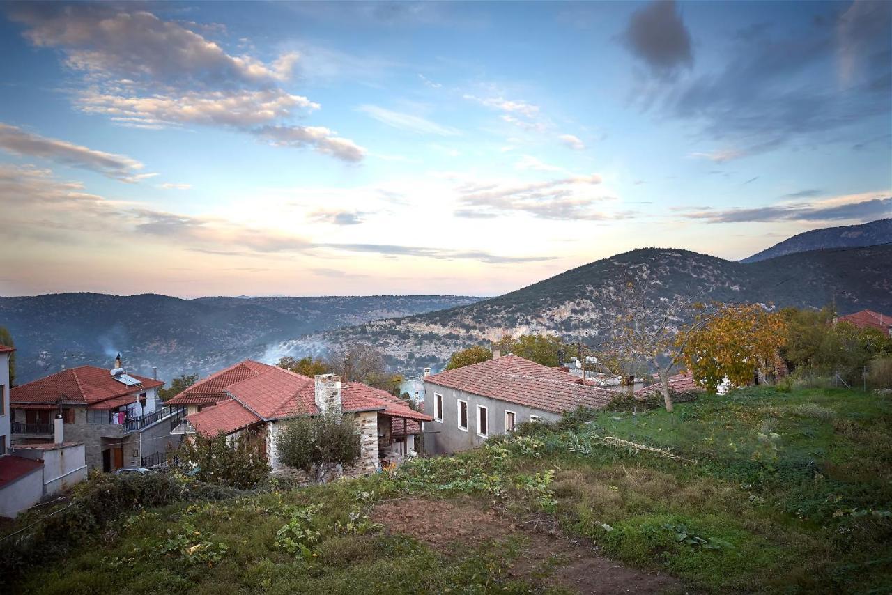 Malevos Traditional Houses Agios Petros  Bagian luar foto