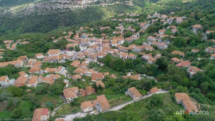 Malevos Traditional Houses Agios Petros  Bagian luar foto
