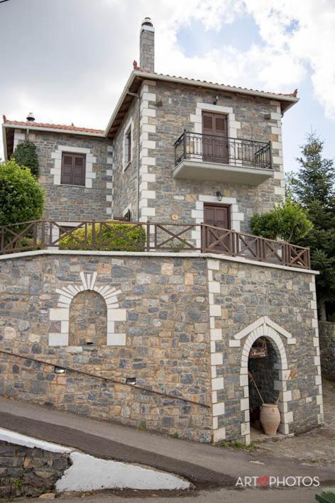 Malevos Traditional Houses Agios Petros  Bagian luar foto
