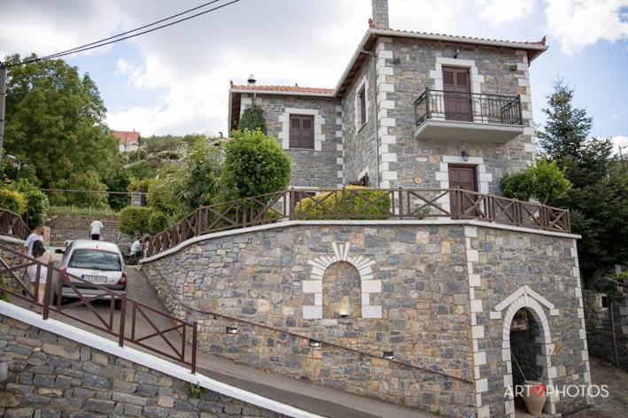 Malevos Traditional Houses Agios Petros  Bagian luar foto