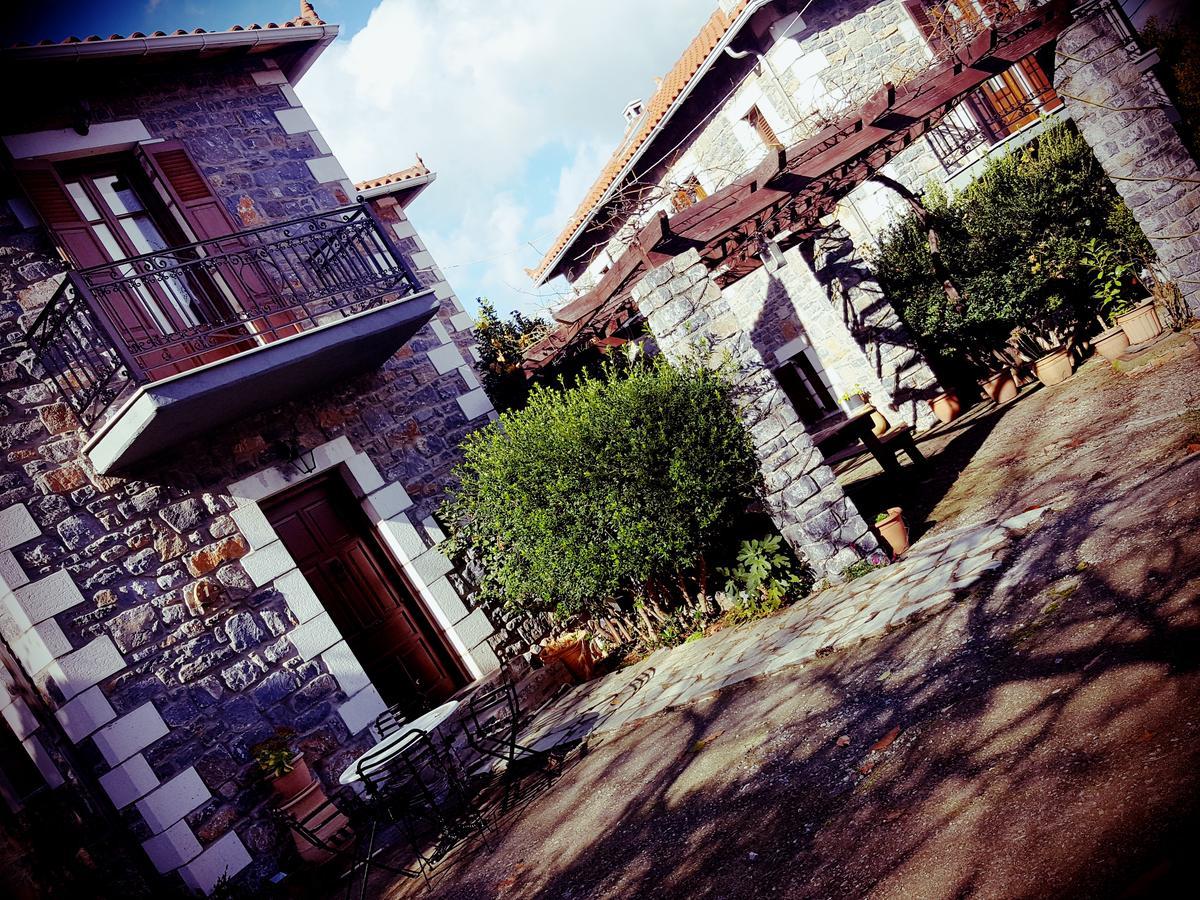 Malevos Traditional Houses Agios Petros  Bagian luar foto