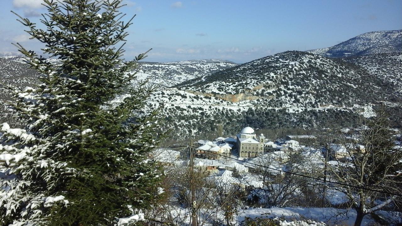 Malevos Traditional Houses Agios Petros  Bagian luar foto